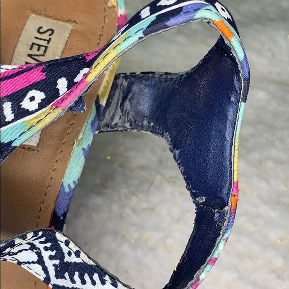Steven Madden Colorful Wedges - Picture 4 of 7